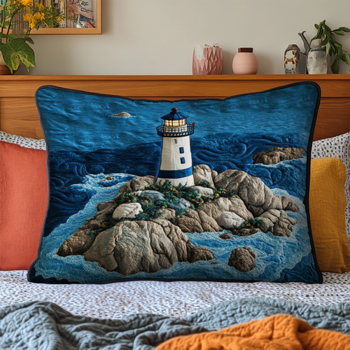 Ocean Beacon Quilted Bedding Pillow Case NCU0NT4852