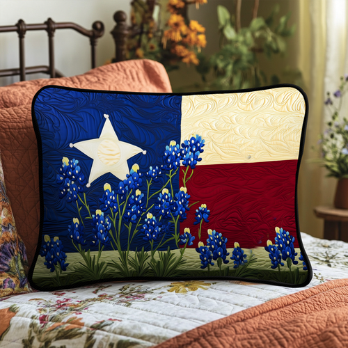 Texas Pride Quilted Bedding Pillow Case NCU0NT5707