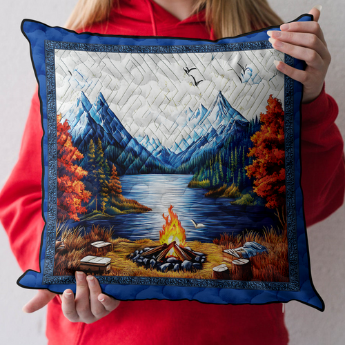 Adventure Camp Quilted Pillow Case NCU0DK6172