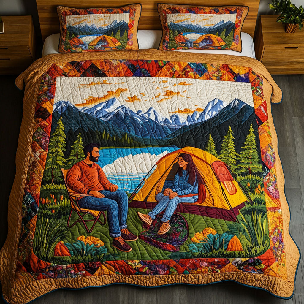 Pup Heart 3-Piece Quilted Bedding Set NCU0NNT2685
