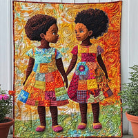 Afro Sunshine Quilted Blanket NCU0NT7989