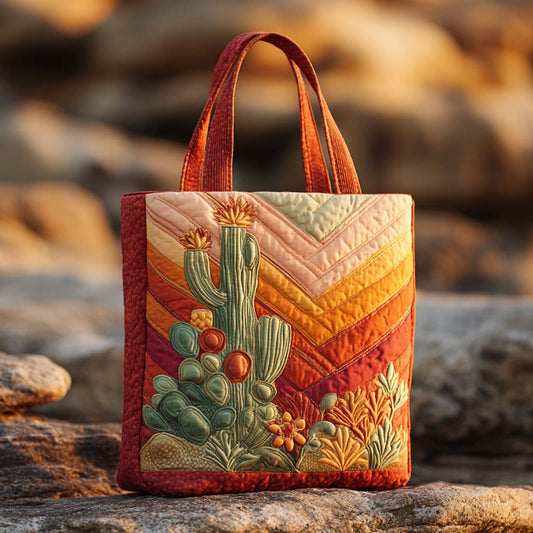 Agave Gold Quilted Tote Bag NCU0XD060