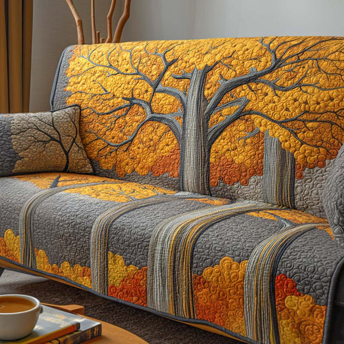 Amber Canopy Quilted Sofa Cover NCU0XD1099
