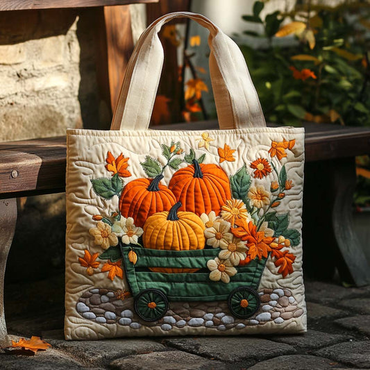 Amber Cart Quilted Tote Bag NCU0XD043
