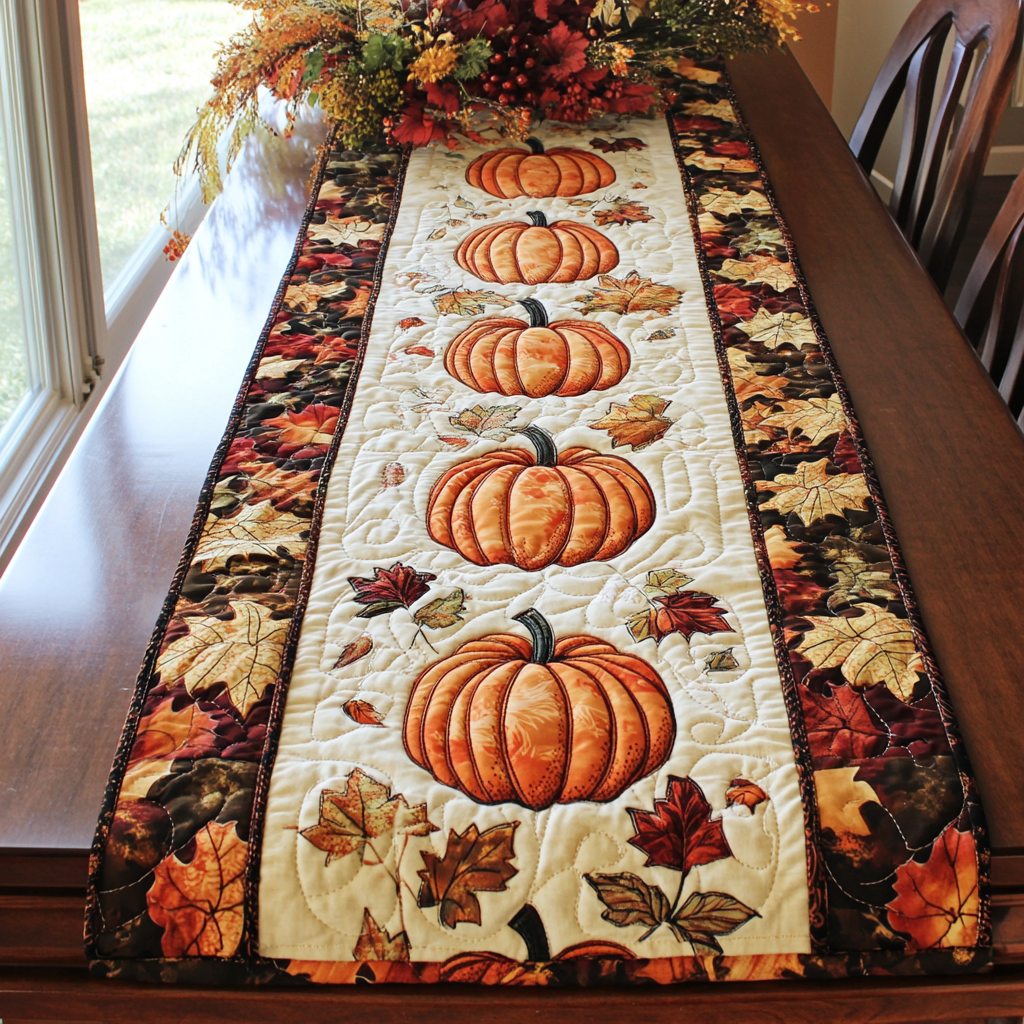 Twilight Elk Quilted Table Topper NCU0DV954