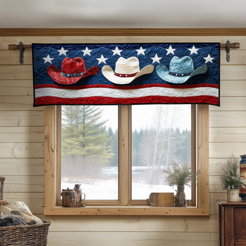 American Hat Pride Quilted Valance NCU0NT7354