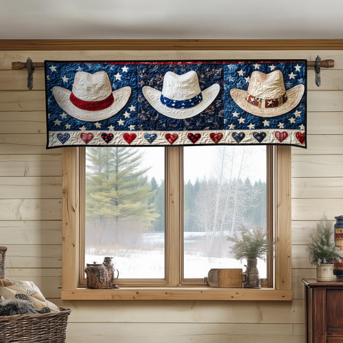 American Rodeo Spirit Quilted Valance NCU0NT7355