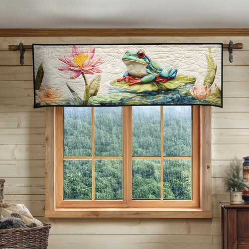 Amphibian Kingdom Quilted Valance NCU0PT5156