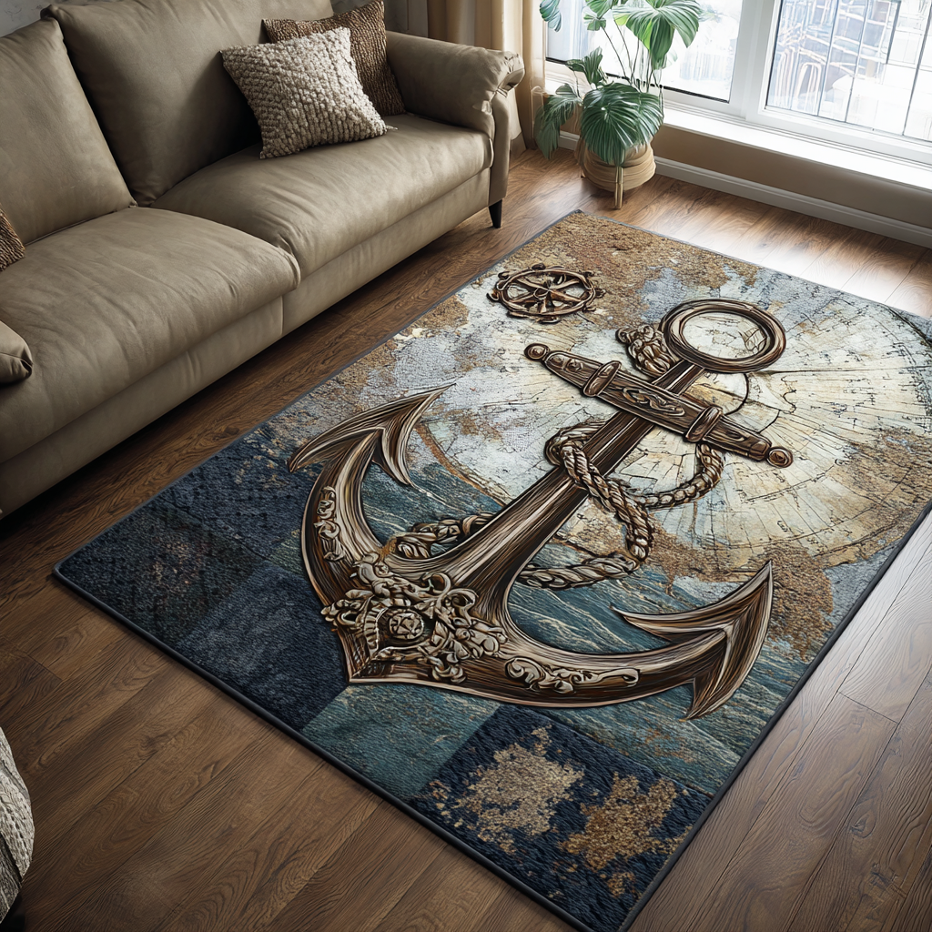 Anchor Spirit Area Rug NCU0DK10588