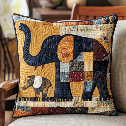 Ancient Footprints Quilted Pillow Case NCU0PT7579