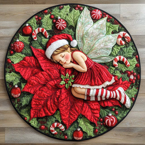 Angel Glow Quilted Round Mat NCU0NT9736