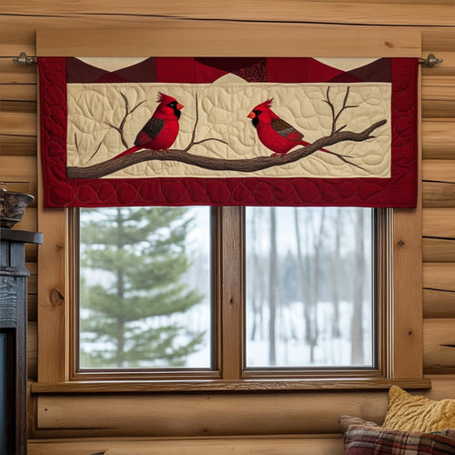 Angel in Red Quilted Valance NCU0PT4963