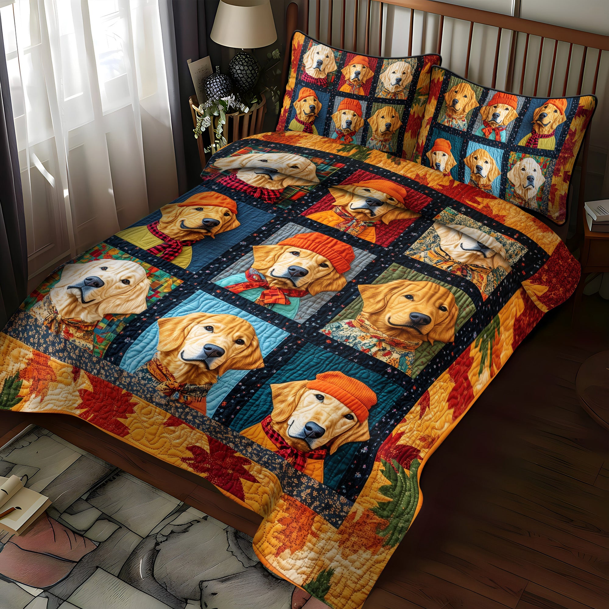 Retriever Radiance Quilted Blanket NCU0PT1561