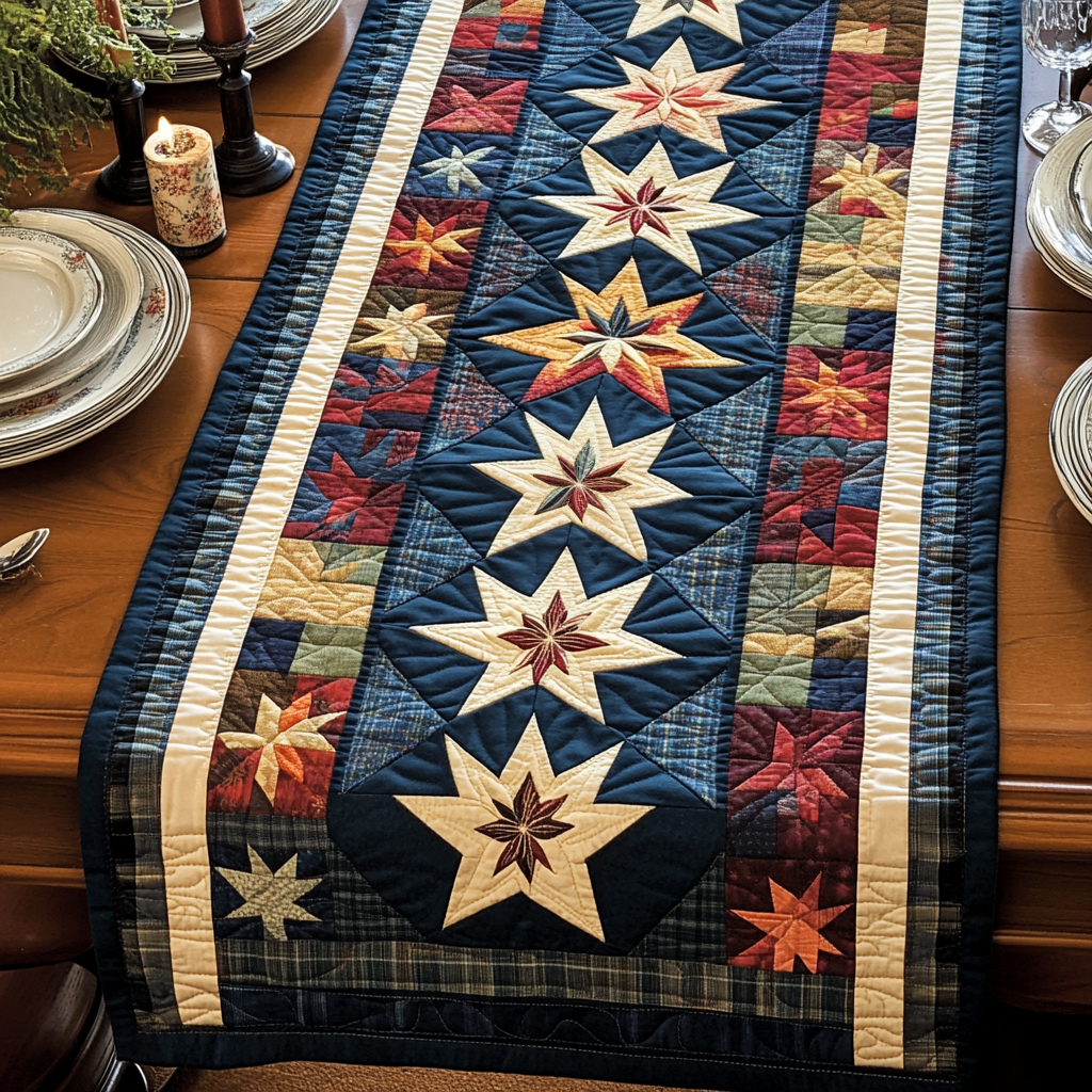 Autumn Bliss Quilted Table Runner NCU0VH2905 – Vantique