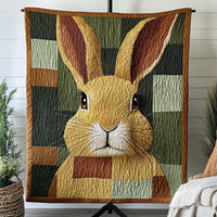 Autumn Bunny Charm Quilted Blanket NCU0NT9333