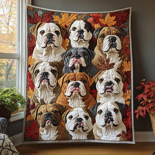 Autumn Grumble Quilted Blanket NCU0DV7121