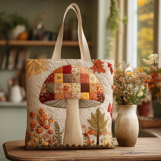 Autumn Patch Quilted Tote Bag NCU0NT9237
