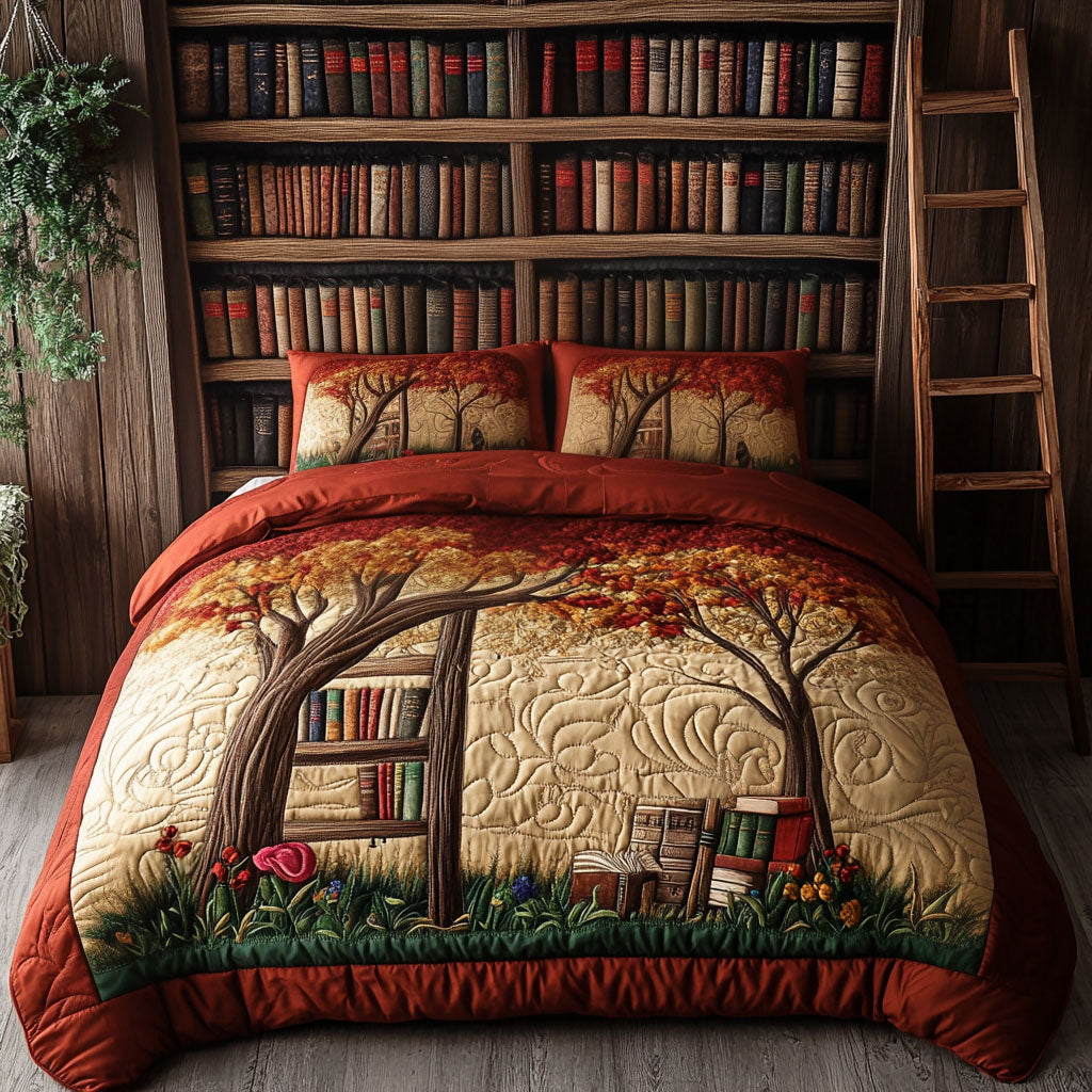 Hibiscus Bloom 3-Piece Quilted Bedding Set NCU0DV1954 main image 1