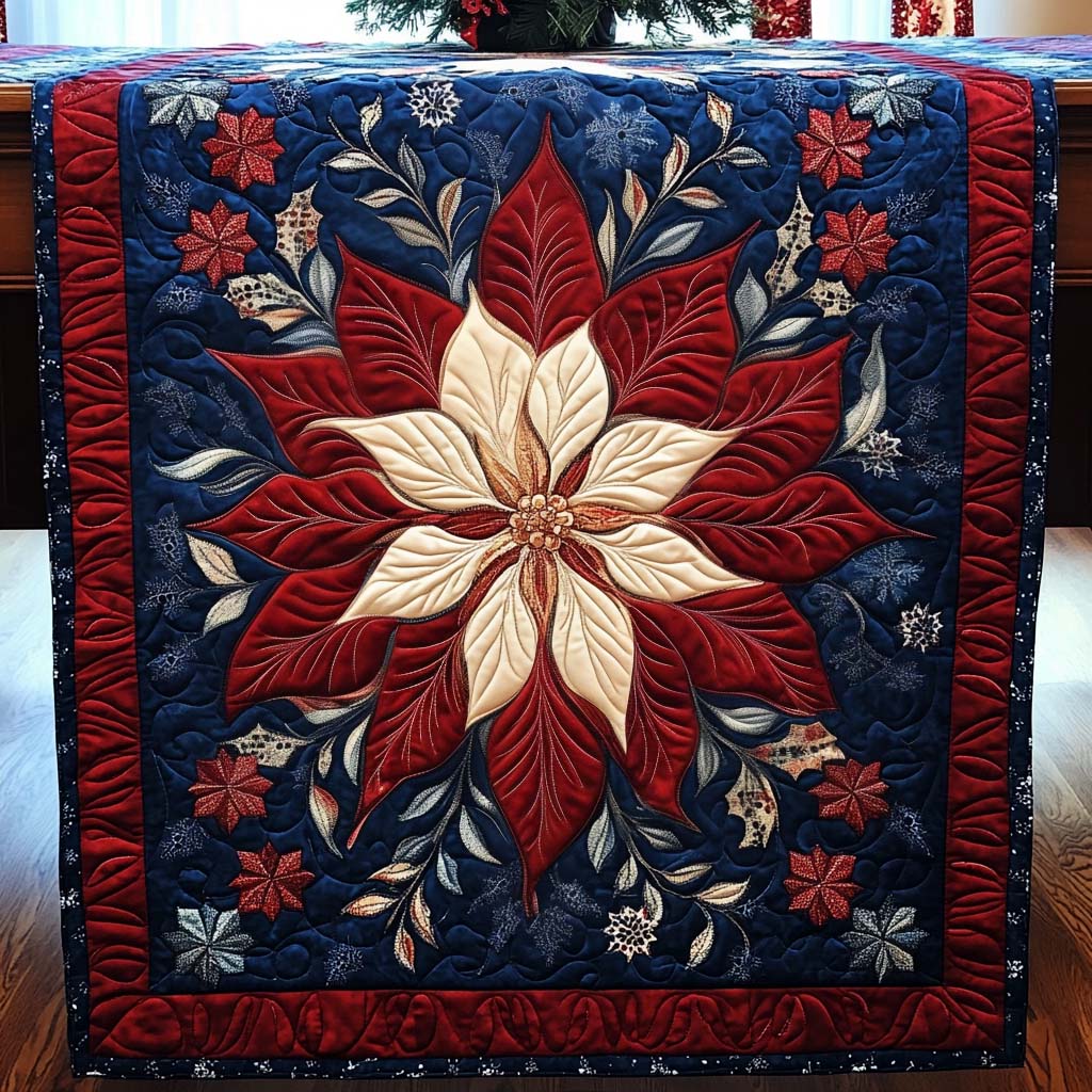 Gnome Joy Quilted Table Runner NCU0NNT2583
