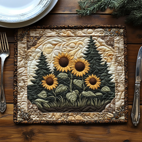 Blooming Sun Quilted Place Mat NCU0DV3146
