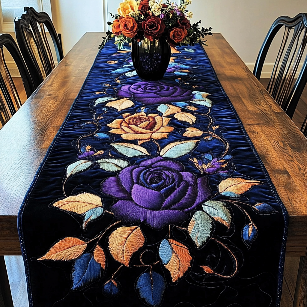 Blossom Bliss Quilted Table Runner NCU0VL1426 – Vantique