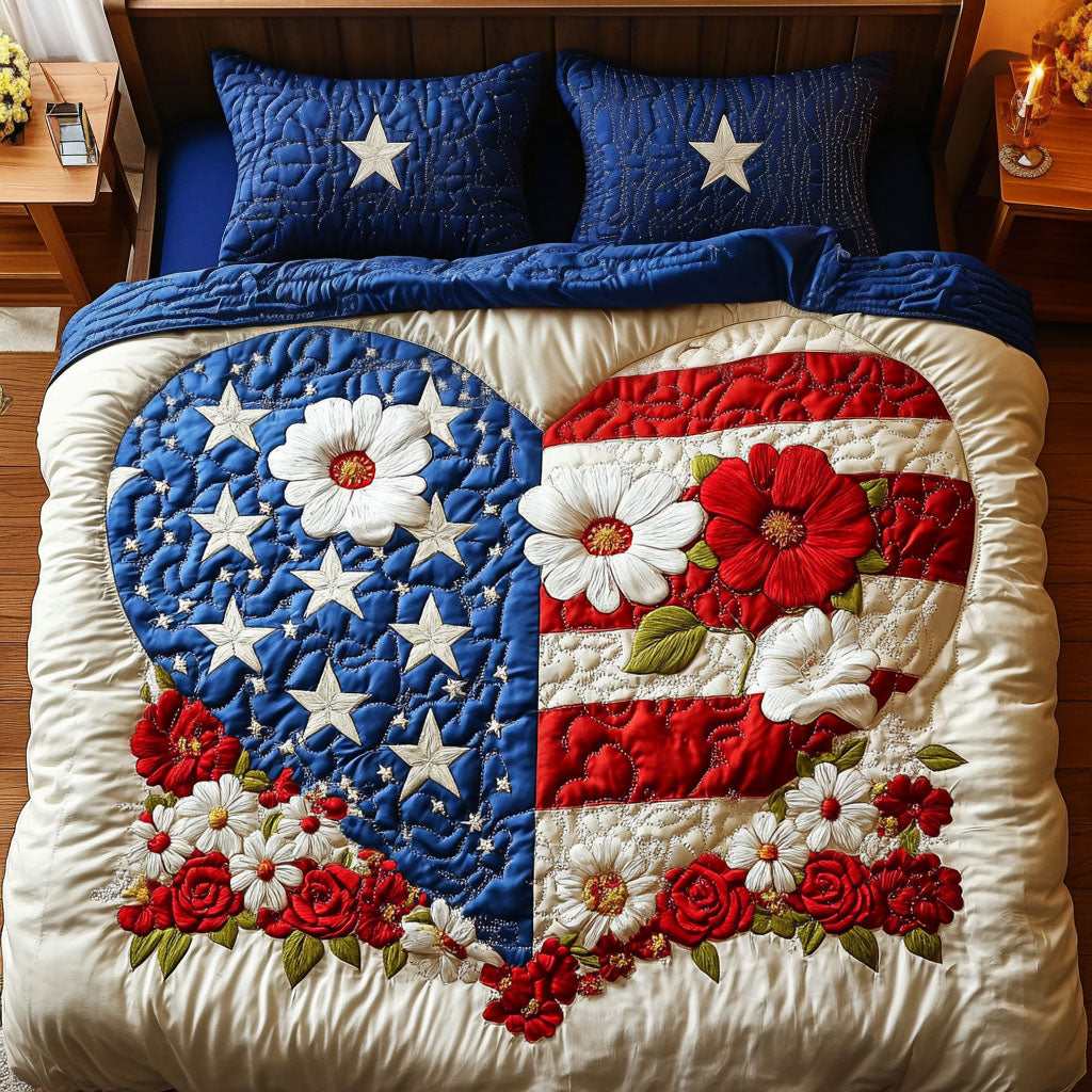 Stadium Glory Field 3-Piece Quilted Bedding Set GFTOHD14789 main image 0