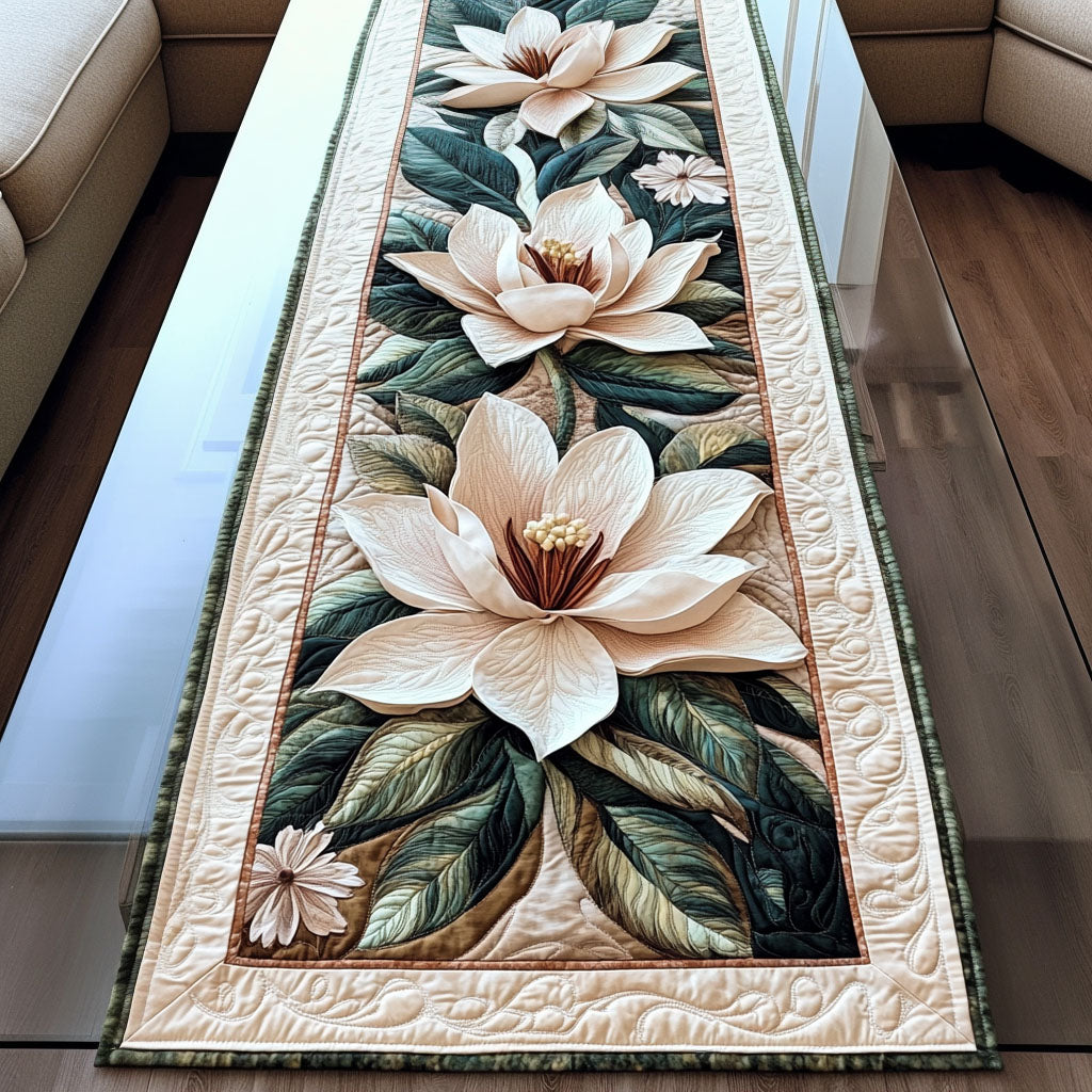 Blossom Royale Quilted Table Runner NCU0PT3652 – Vantique