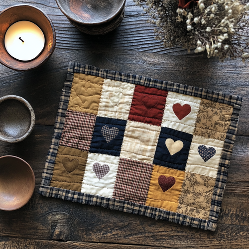 Blossom Stitch Quilted Place Mat NCU0VH2139