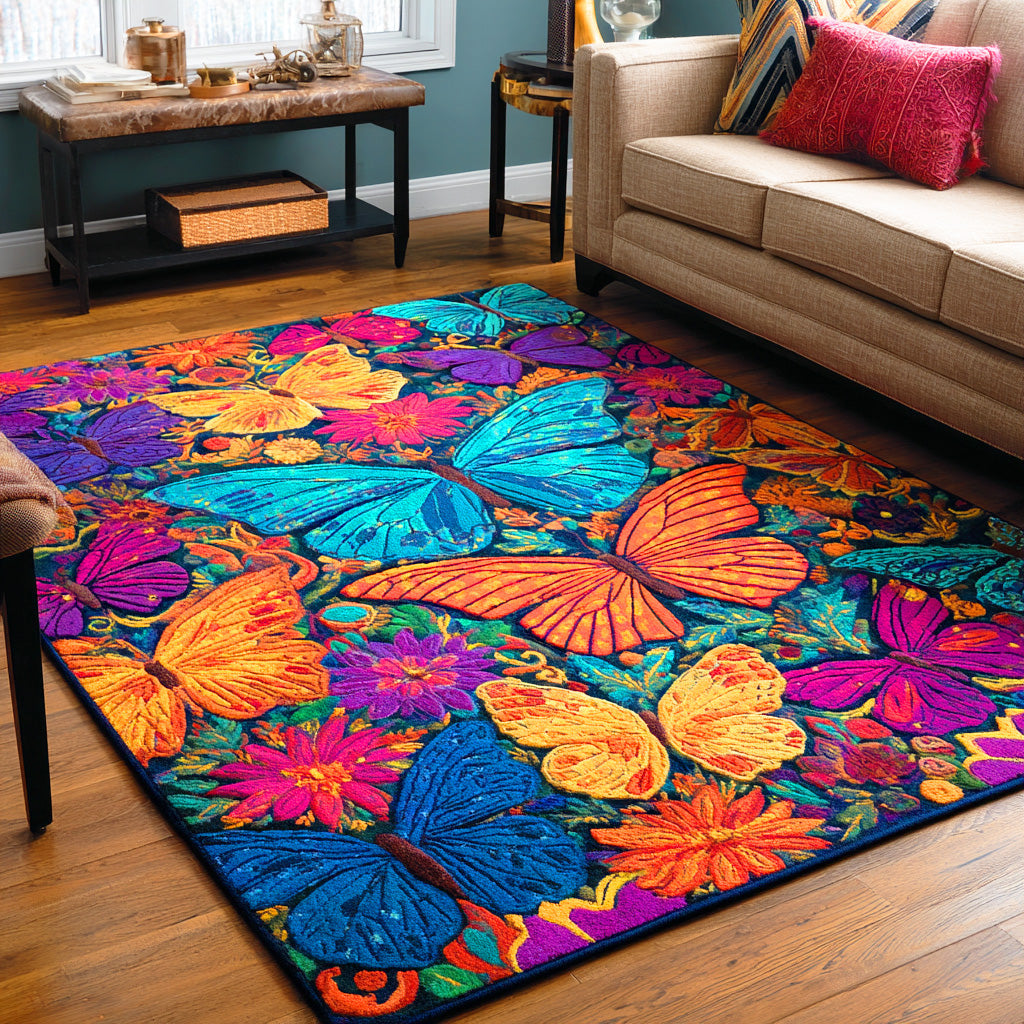 Blossom Wings Area Rug NCU0TD956