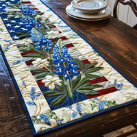 Bluebonnet Dreams Quilted Table Runner NCU0DV4458
