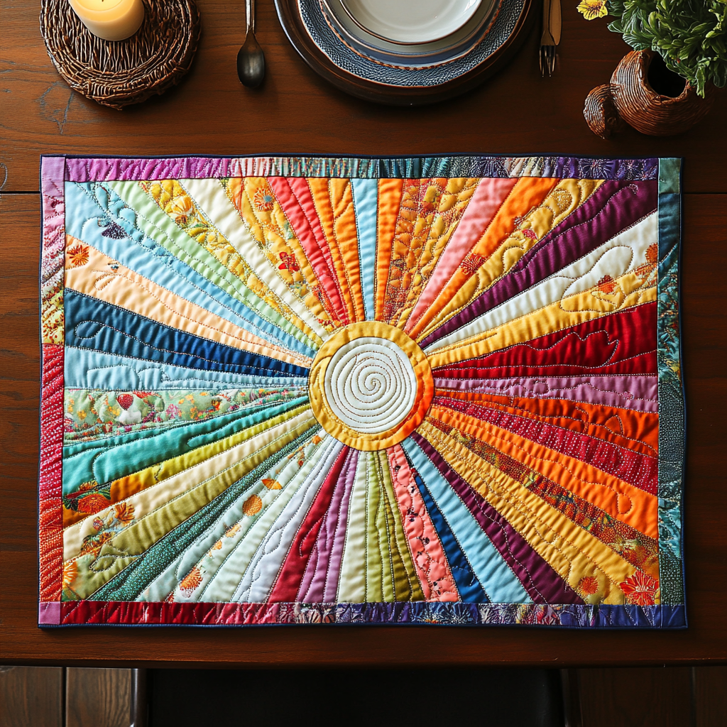Bright Horizons Quilted Place Mat NCU0DV3317