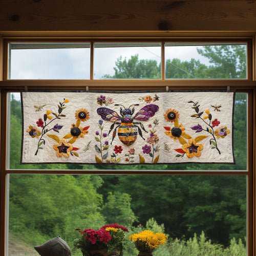 Bumble Bliss Quilted Valance NCU0PT5097