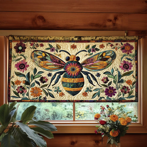 Busy Bee Quilted Valance NCU0PT5098