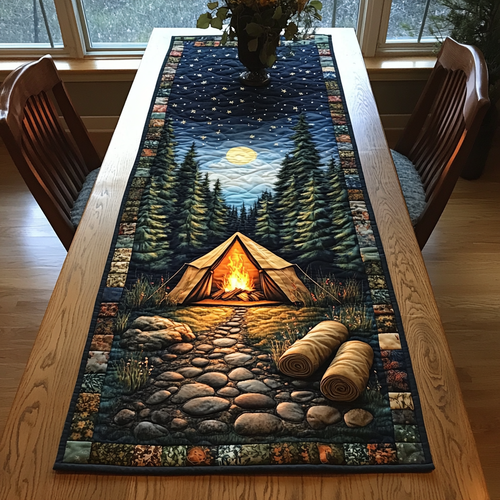 Campfire Glow Quilted Table Runner NCU0DK6272