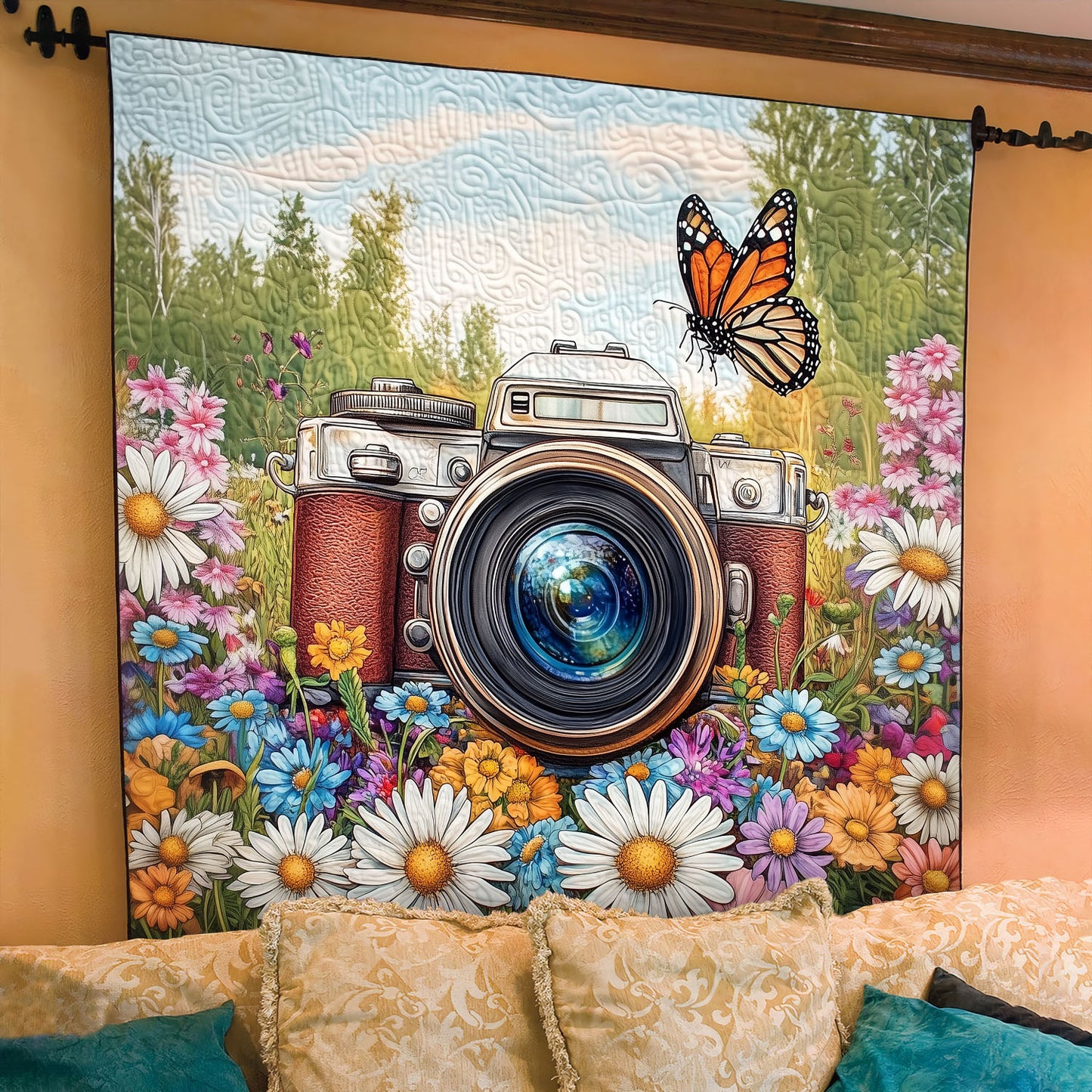 Capture the Dreams Art Quilt Hanging NCU0PT826