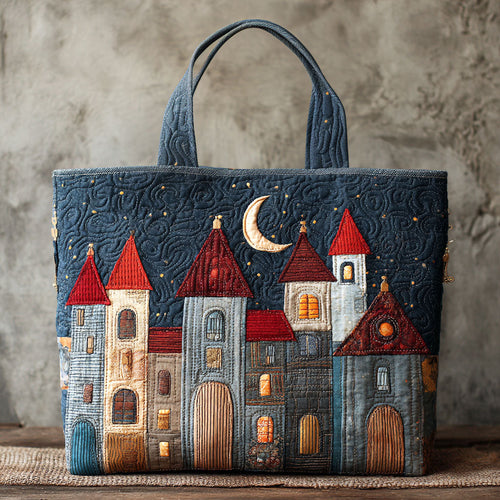 Castle Dreams Quilted Tote Bag NCU0TV369