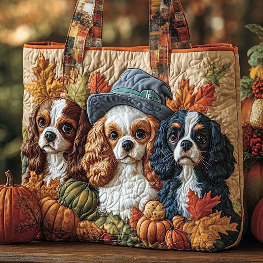 Cavalier Harvest Trio Quilted Tote Bag NCU0XD1166