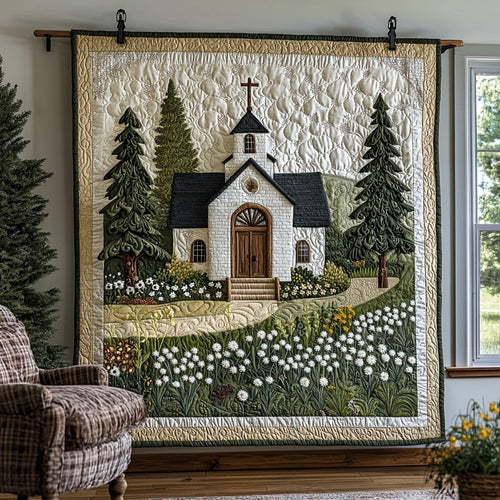 Chapel Bloom Quilted Blanket NCU0DV6652