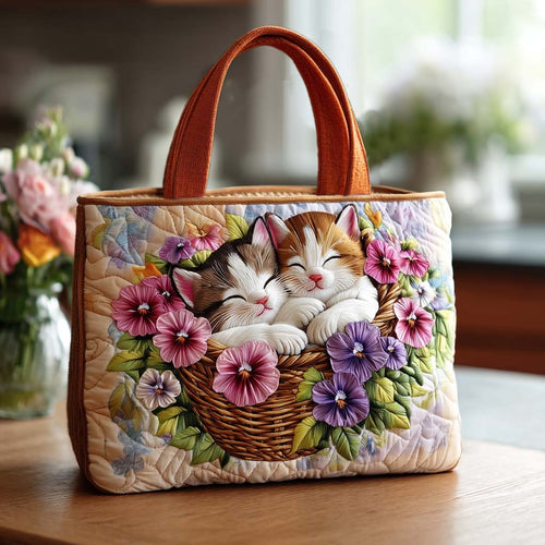 Charming Paws Quilted Tote Bag NCU0NT8602