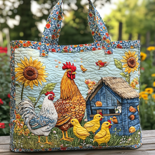 Chicken Joy Quilted Tote Bag NCU0DK9736
