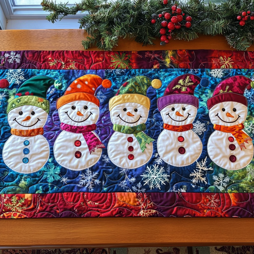 Bricklight Cheer Quilted Table Runner NCU0NTV532