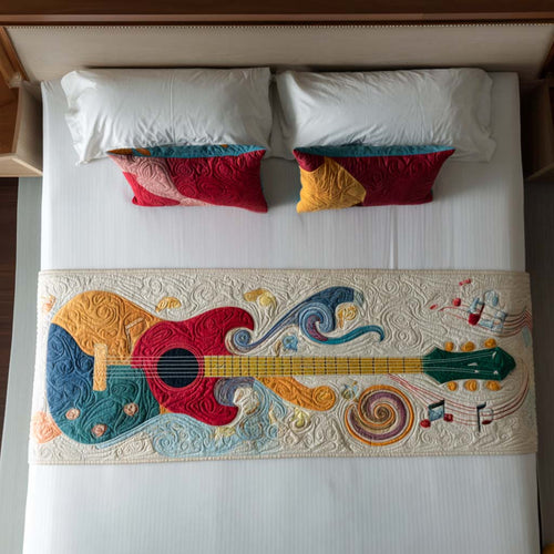 Chord Whisper Quilted Bed Runner NCU0PT9485