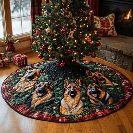 Christmas Companion Quilted Christmas Tree Skirt NCU0DV8042