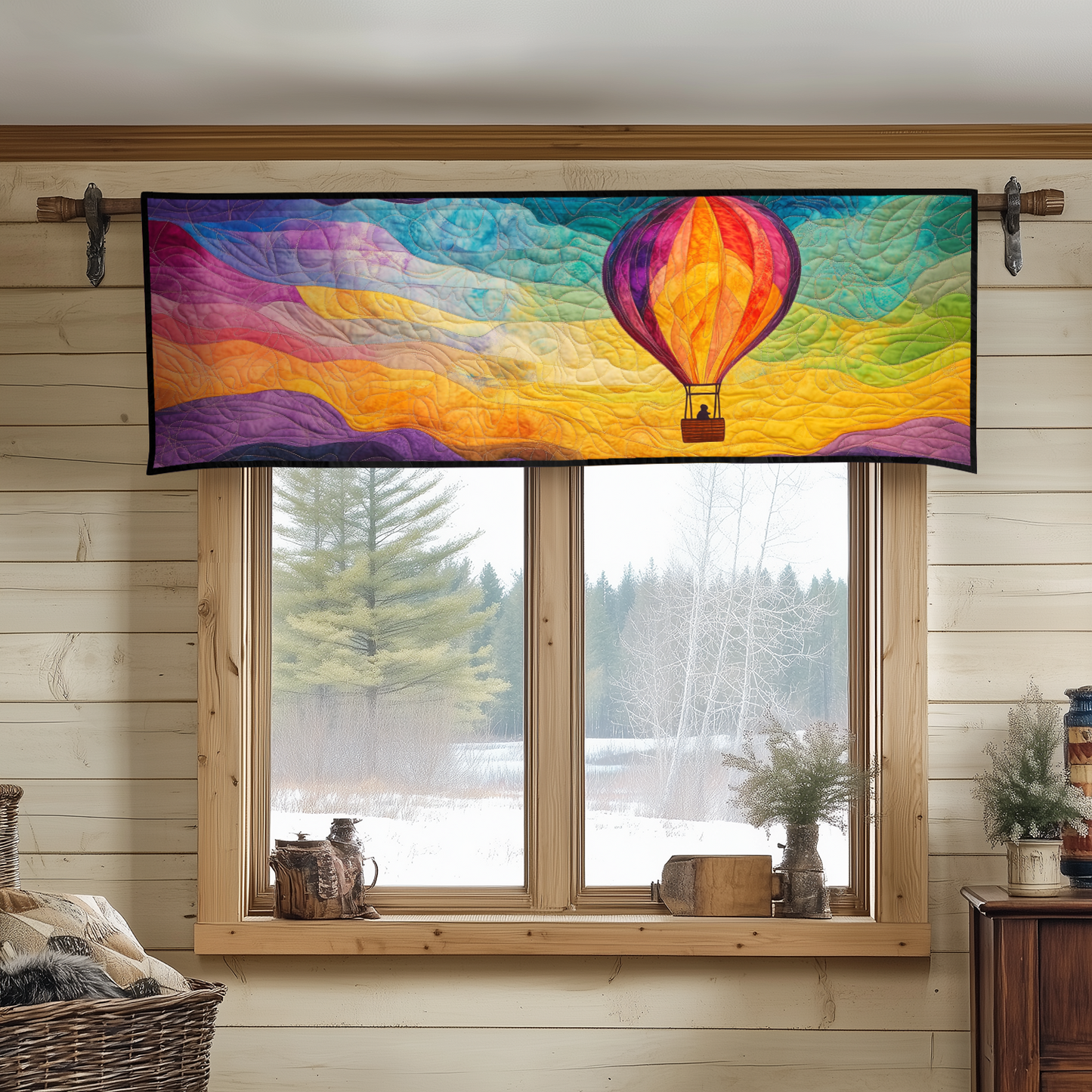Cloud Drifter Quilted Valance NCU0DK5288
