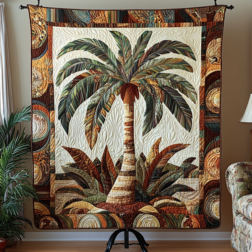 Coastal Charm Quilted Blanket NCU0VH5069