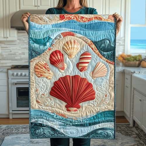 Coastal Charm Quilted Table Runner NCU0TH2650