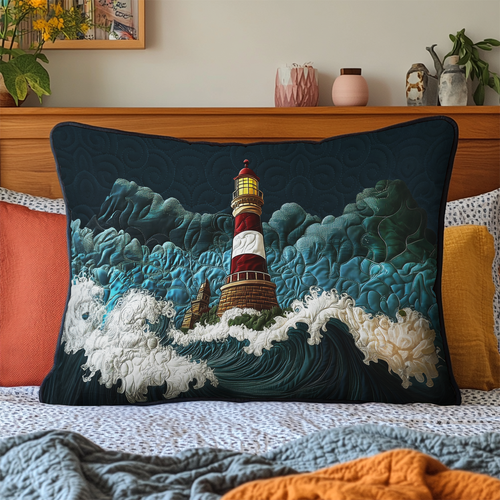 Coastal Glow Quilted Bedding Pillow Case NCU0DK4473