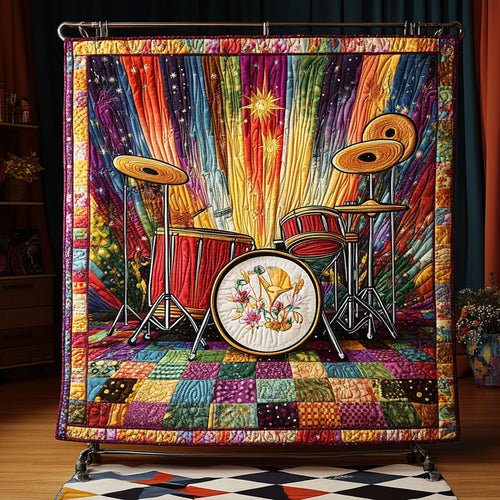 Colorful Symphony Quilted Blanket NCU0PT6030