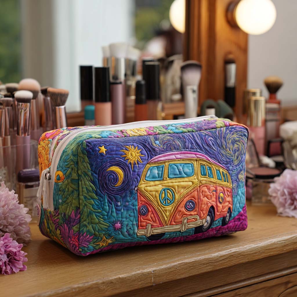 Cosmic Road Trip Quilted Makeup Bag NCU0PT9425