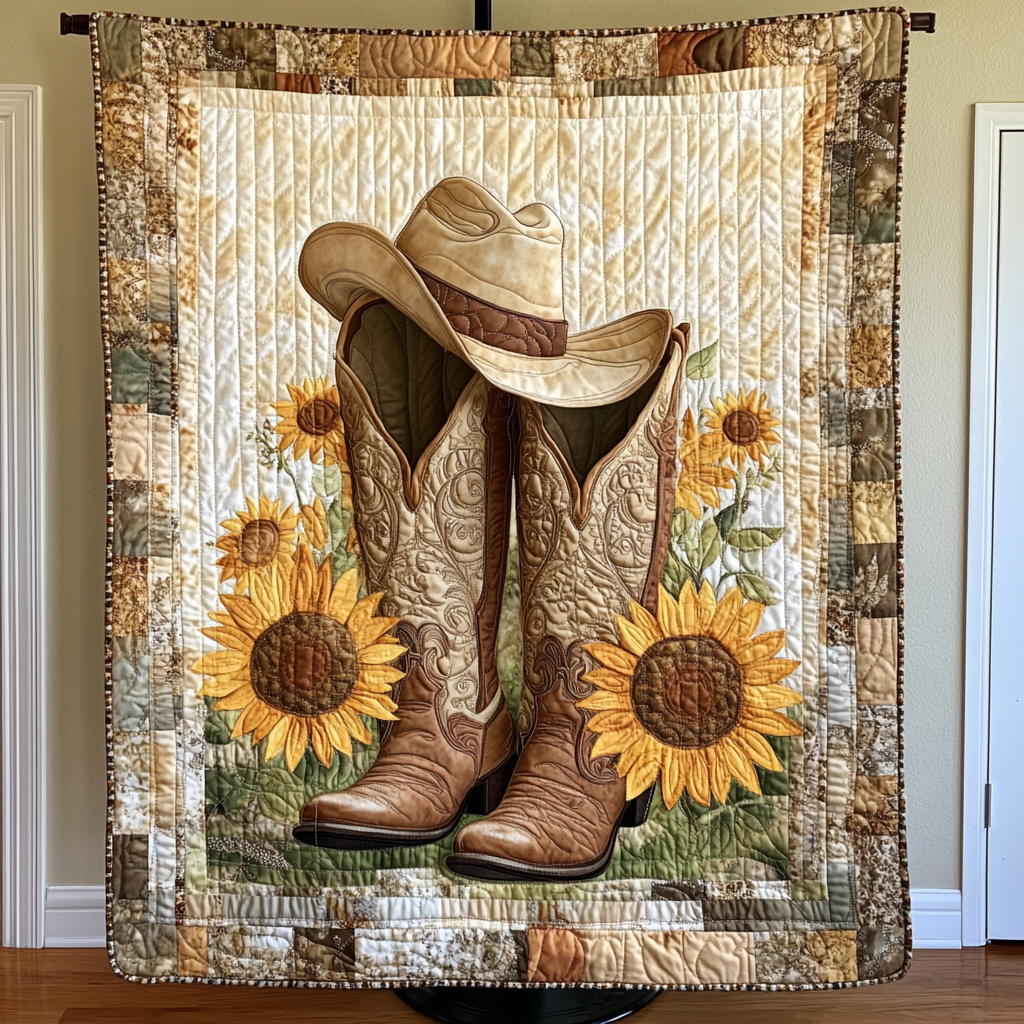 Countryside Cluck Quilted Blanket NCU0TL427 main image 1